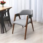 Kit 4 Cadeiras Laura Madeira Maciça De Eucalipto Verniz Rust