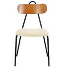 Kit 4 Cadeiras Leblon Fratini Madeira Revestido Em Tecido Nud