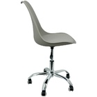 Kit 4 Cadeiras Leda Office Luisa Saarinen Estofada Base Girat