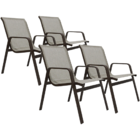 Kit 4 Cadeiras Lótus Premium - Bege