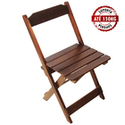 Kit 4 Cadeiras Madeira Maciça Dobrável Mel