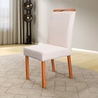 Kit 4 Cadeiras Madeira Maciça E Estofada Bella Espresso Móvei