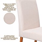 Kit 4 Cadeiras Madeira Maciça E Estofada Bella Espresso Móvei