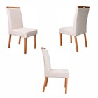 Kit 4 Cadeiras Madeira Maciça E Estofada Bella Espresso Móvei