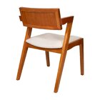 Kit 4 Cadeiras Madeira Maciça E Estofada Ímola Authentic Espr