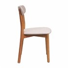 Kit 4 Cadeiras Madeira Maciça Estofadas Ceci Cabecasa Madeira