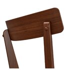 Kit 4 Cadeiras Madeira Maciça Linho Rafa Yescasa Castanho