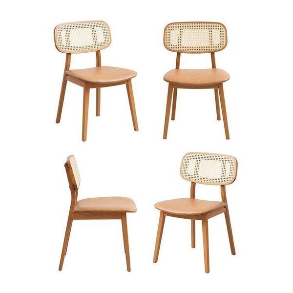 Kit 4 Cadeiras Madeira Maciça Liz Cabecasa Madeiraoriginals M