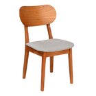 Kit 4 Cadeiras Madeira Maciça Multilaminada E Estofada Letíci