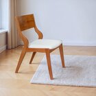 Kit 4 Cadeiras Madeira Maciça Multilaminada E Estofada Pérola