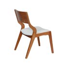 Kit 4 Cadeiras Madeira Maciça Multilaminada E Estofada Pérola