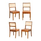 Kit 4 Cadeiras Madeira Maciça Tiê Cabecasa Madeiraoriginals