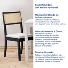 Kit 4 Cadeiras Madeira Maciça Tiê Cabecasa Madeiraoriginals P