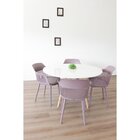 Kit 4 Cadeiras Marcela   Camurça