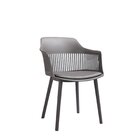 Kit 4 Cadeiras Marcela   Cinza