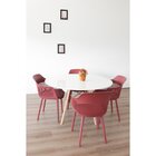 Kit 4 Cadeiras Marcela   Marrom