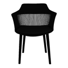 Kit 4 Cadeiras Marcela Rivatti Almofada Em Pu Polipropileno P