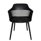 Kit 4 Cadeiras Marcela Rivatti Almofada Em Pu Polipropileno P