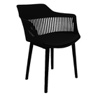 Kit 4 Cadeiras Marcela Rivatti Almofada Em Pu Polipropileno P