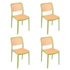 Kit 4 Cadeiras Maya