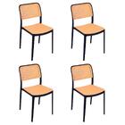 Kit 4 Cadeiras Maya