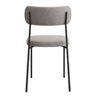 Kit 4 Cadeiras Mona Espresso Móveis Cappuccino/preto