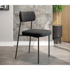 Kit 4 Cadeiras Mona Espresso Móveis Preto