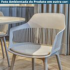 Kit 4 Cadeiras Montreal Marcela Fratini Almofada Em Pu Estrut