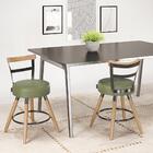 Kit 4 Cadeiras Moscou Baixa 50cm - Salaone