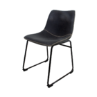 Kit 4 Cadeiras Munich Preta Para Sala De Jantar