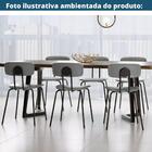 Kit 4 Cadeiras New York Fratini Revestido Em Poliuretano (pu)