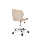 Kit 4 Cadeiras Office Eiffel Slim Base Giratória Nude