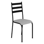 Kit 4 Cadeiras Para Cozinha E Sala De Jantar 541.sli Preto/ci