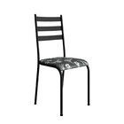 Kit 4 Cadeiras Para Cozinha E Sala De Jantar 541.sli Preto/pr