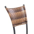 Kit 4 Cadeiras Para Cozinha Em Aço E Junco Espanha Mais Decor