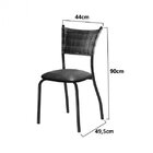 Kit 4 Cadeiras Para Cozinha Junco Sintético Md05 Mais Decor C