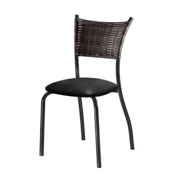 Kit 4 Cadeiras Para Cozinha Junco Sintético Md05 Mais Decor G