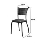 Kit 4 Cadeiras Para Cozinha Junco Sintético Md05 Mais Decor P