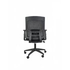 Kit 4 Cadeiras Para Escritório Diretor Giratória Dakota Preto