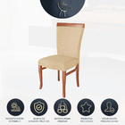 Kit 4 Cadeiras Para Mesa De Jantar Estofada Roma 48 X 102 Cm