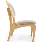 Kit 4 Cadeiras Para Sala De Jantar Cozinha Estofada E Tela Ma