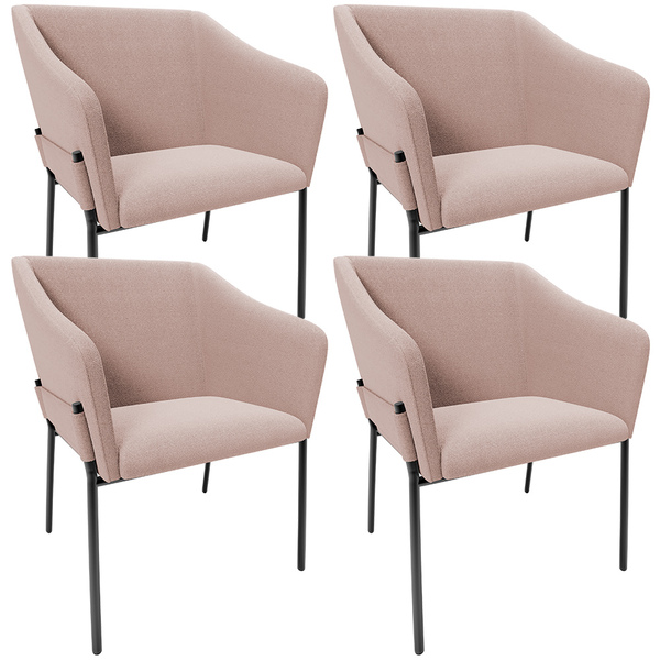 Kit 4 Cadeiras Para Sala De Jantar Estar Living Olívia L02 Bo