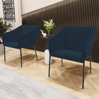 Kit 4 Cadeiras Para Sala De Jantar Estar Living Olívia L02 Su