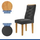 Kit 4 Cadeiras Para Sala De Jantar Germany Espresso Móveis Ci