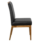 Kit 4 Cadeiras Para Sala De Jantar Madeira Maciça Tecido Sint