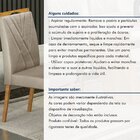 Kit 4 Cadeiras Para Sala De Jantar Pés Em Madeira Maciça Lara