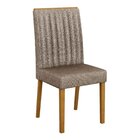 Kit 4 Cadeiras Para Sala De Jantar Pés Em Madeira Maciça Mari