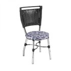 Kit 4 Cadeiras Para Sala De Jantar Top Novabras Cromado/preto