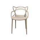 Kit 4 Cadeiras Polipropileno Alegra Espresso Móveis Fendi