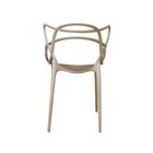 Kit 4 Cadeiras Polipropileno Alegra Espresso Móveis Fendi